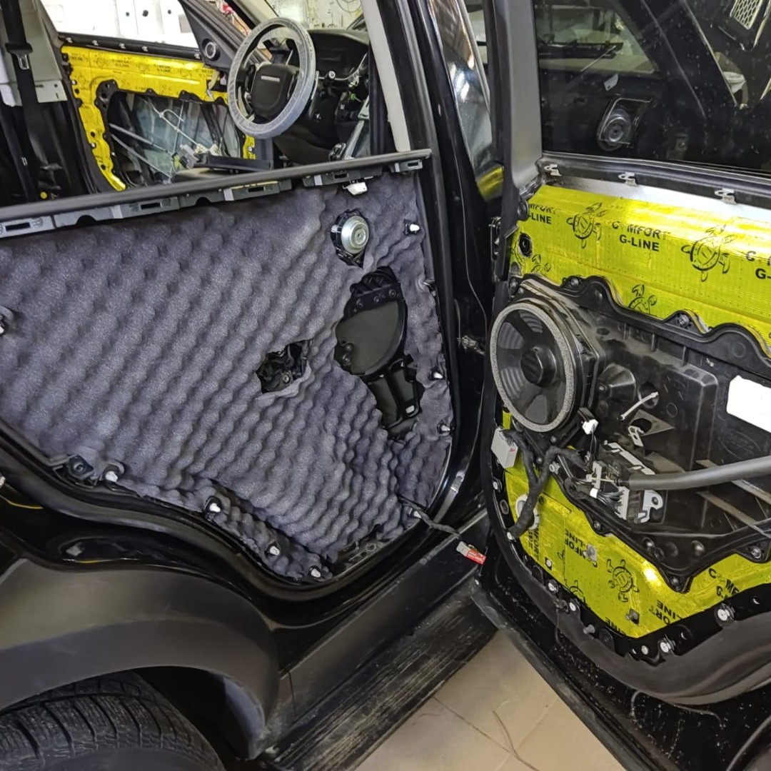 Мегапроект по дооснащению Range Rover Sport 2015! Огромный фронт работ!