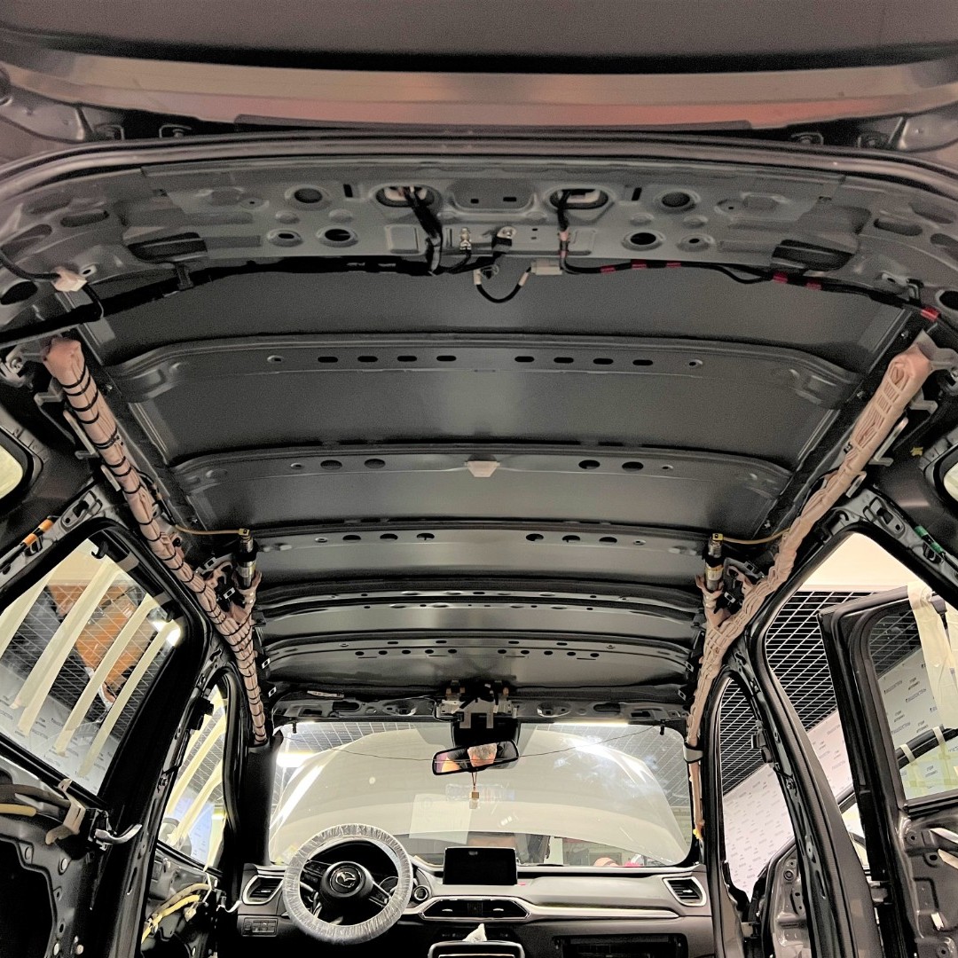 Шумоизоляция, химчистка салона Mazda CX-9