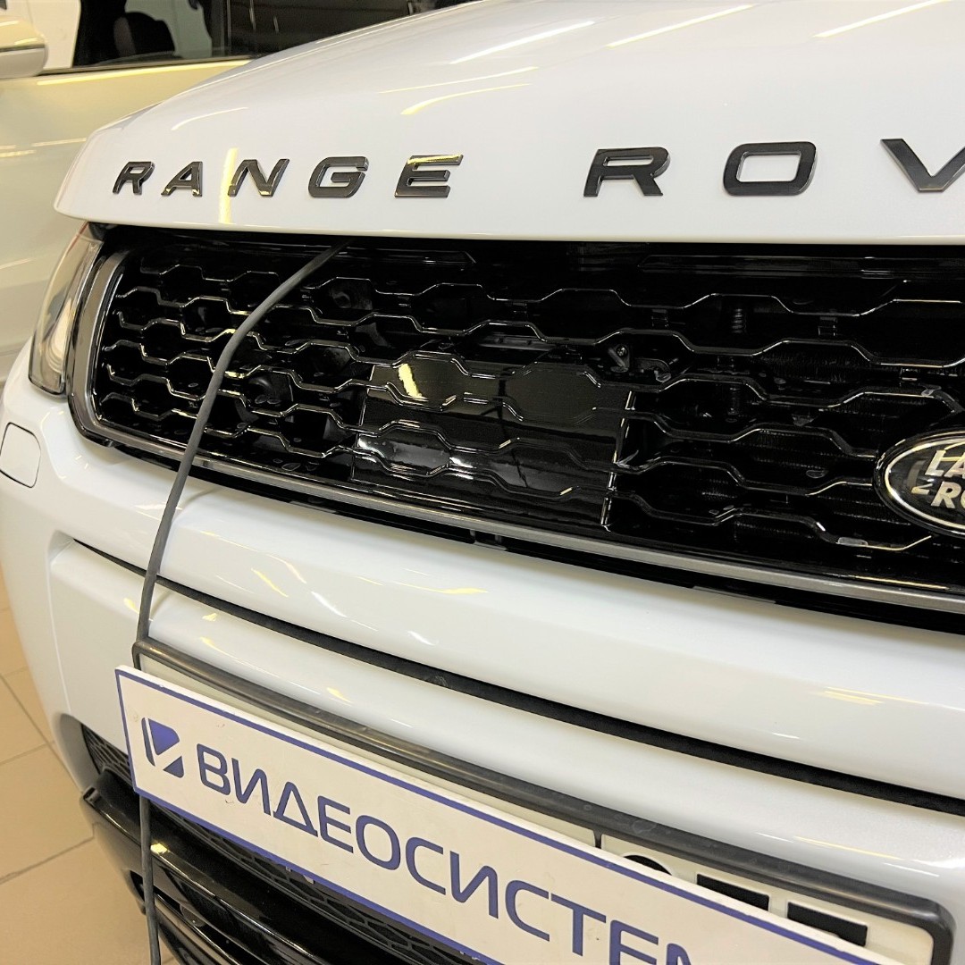 Дооснащение Range Rover Evoque 2016. Мультимедиа / Видеорегистратор / Адаптивный круиз-контроль / Стереокамера / Омыватель / Шумоизоляция.
